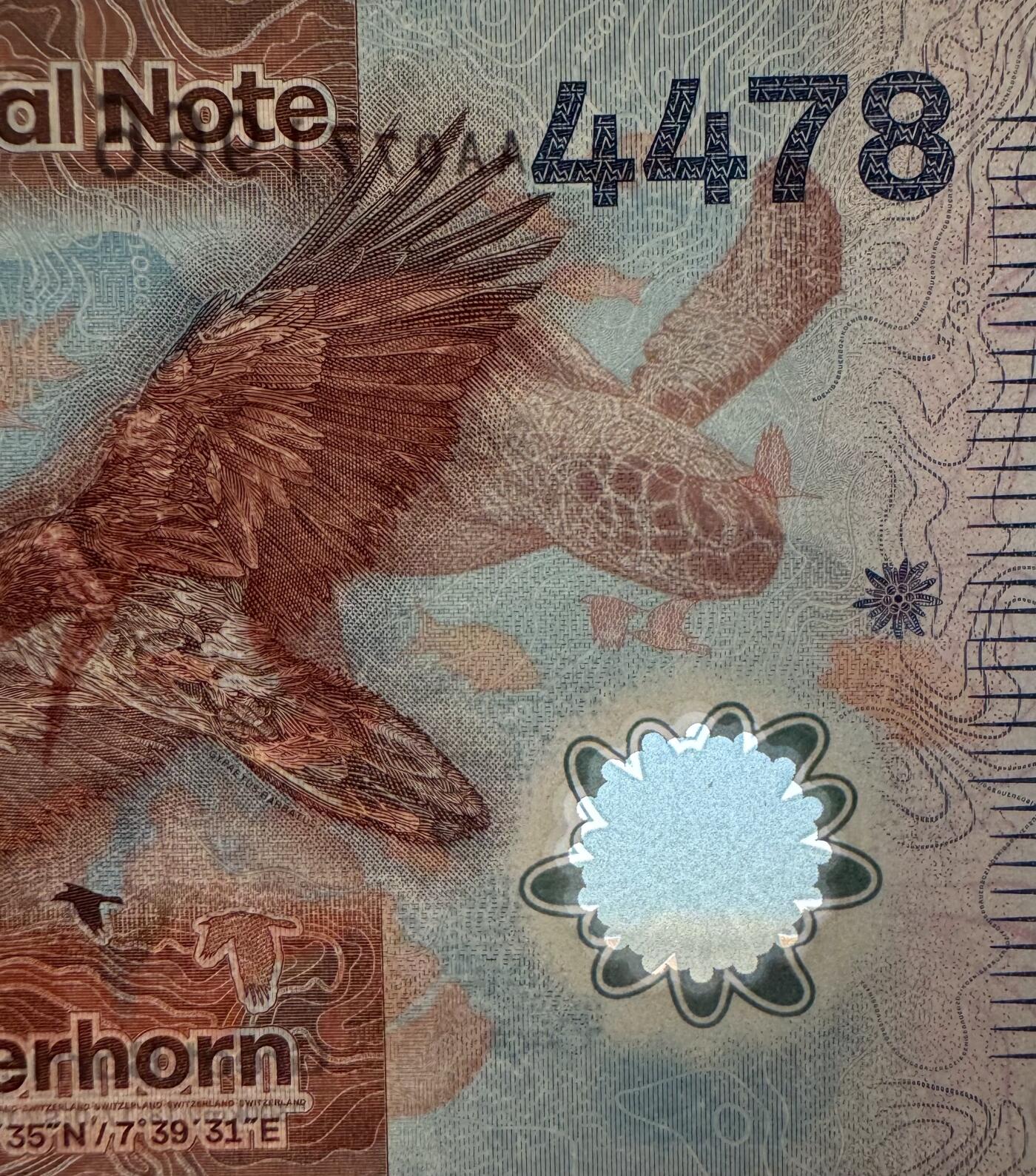 2026第5场（总第232期）：精品测试钞、外钞综合场 加拿大CCL 2021版“马特洪峰/海拔4478米～金雕、大堡礁/2300KM～绿海龟、雪绒花”塑料测试钞UNC