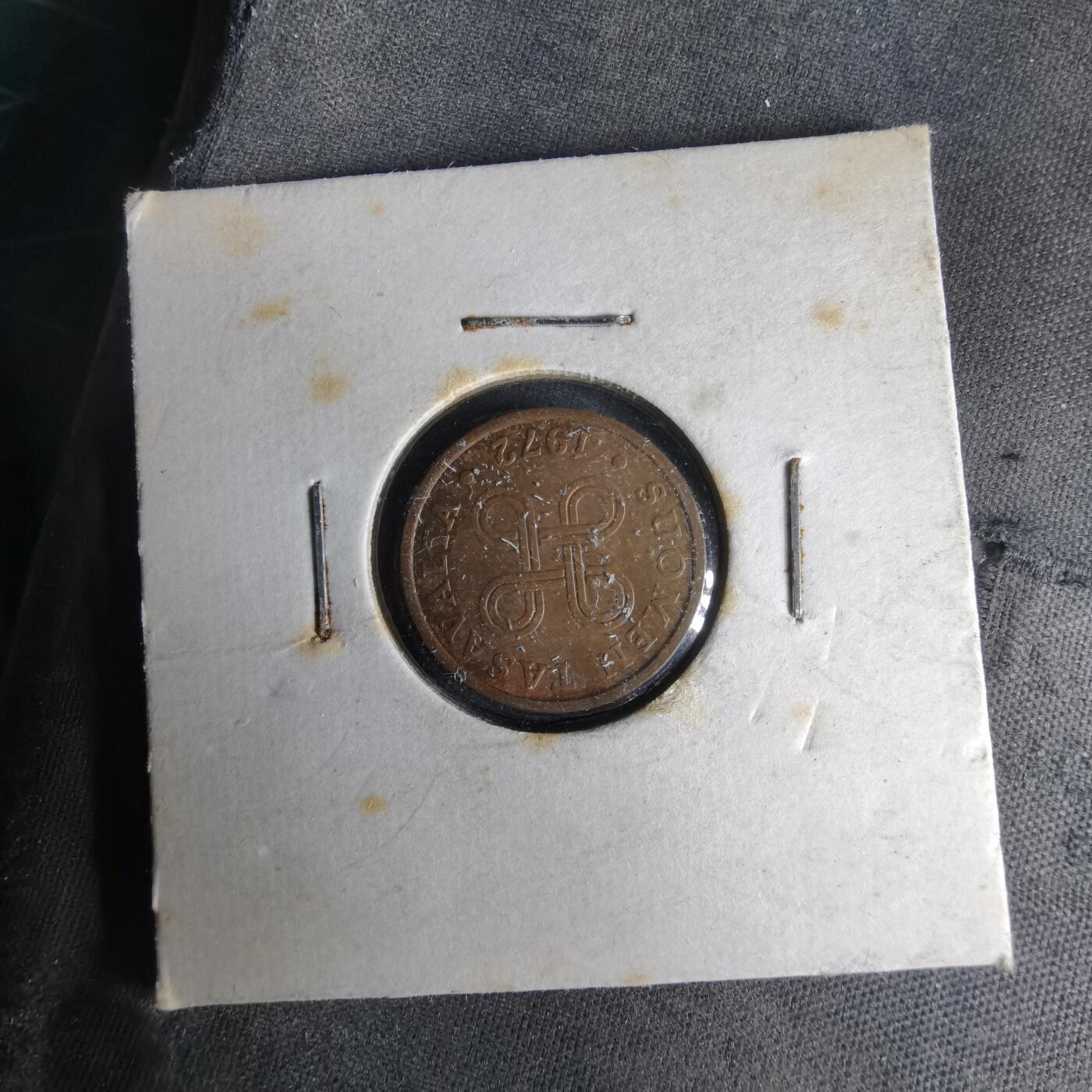 沼泽如烟--第1033场 芬兰1972年5芬尼