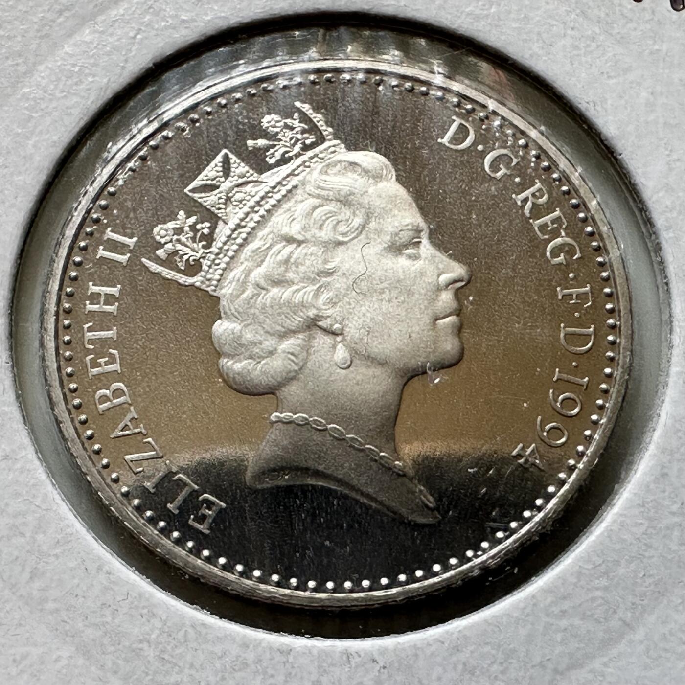 🌹外币初藏🌹🐯2026年第34场   每周二四六晚8️⃣点 接代拍 英国1994年10便士 精制币