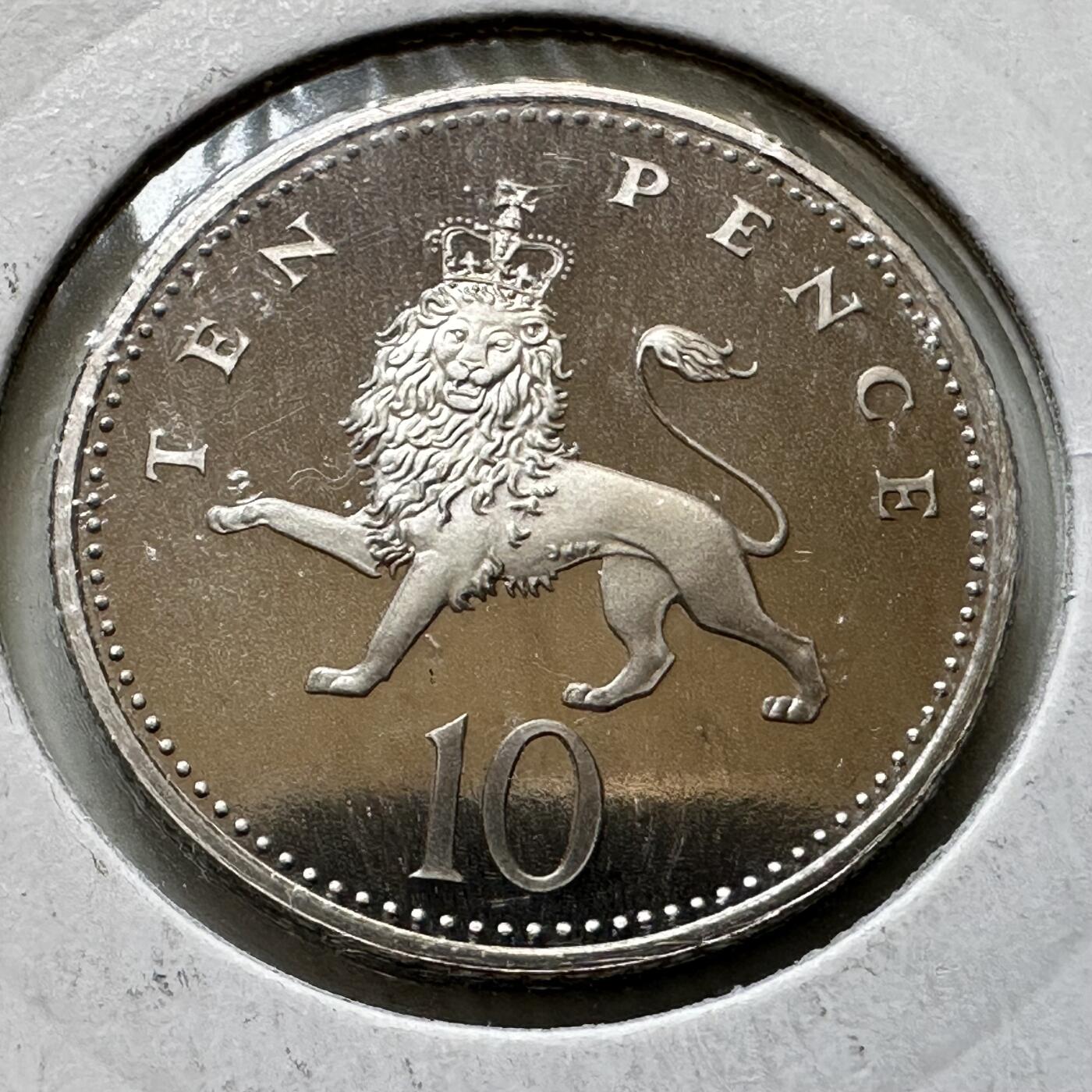 🌹外币初藏🌹🐯2026年第34场   每周二四六晚8️⃣点 接代拍 英国1994年10便士 精制币