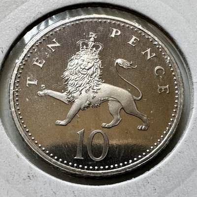 🌹外币初藏🌹🐯2026年第34场   每周二四六晚8️⃣点 接代拍 - 英国1994年10便士 精制币