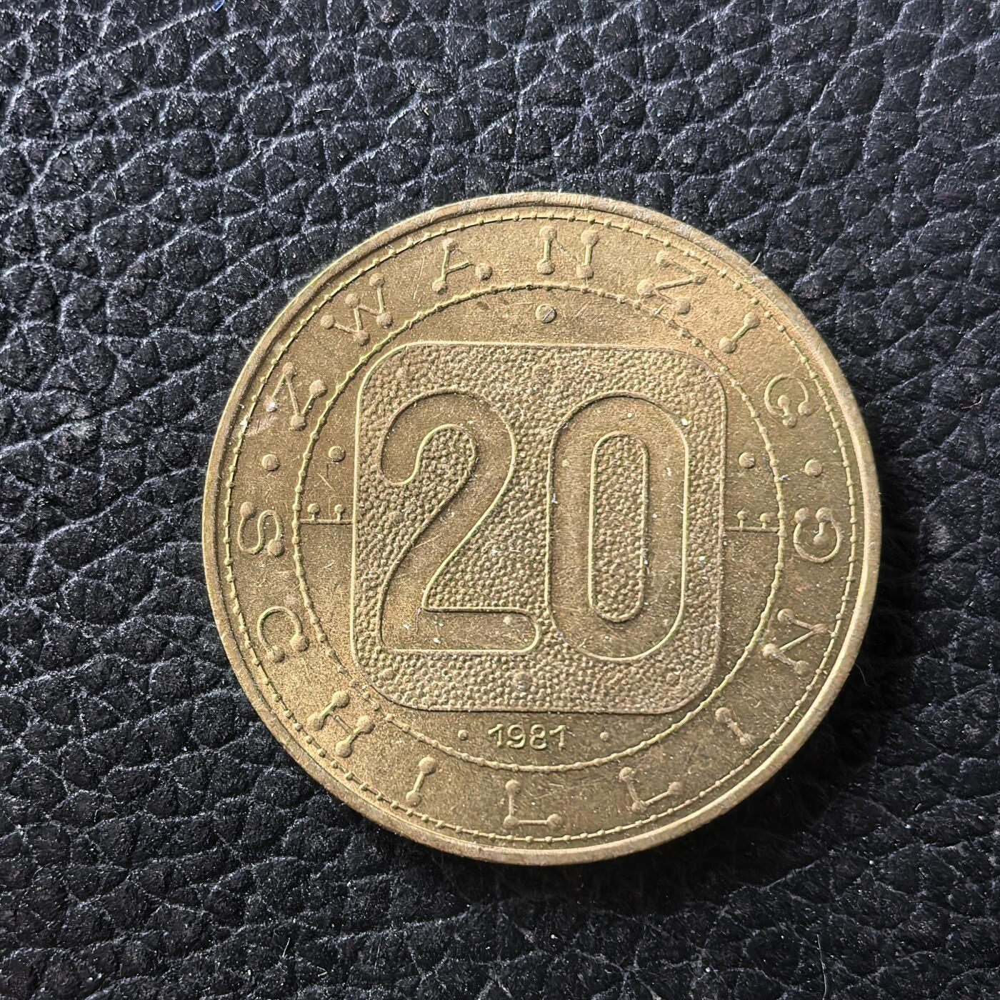 道一币馆币章第一百七十一场 奥地利1981年20先令铜币+德国1951年鹰徽2马克