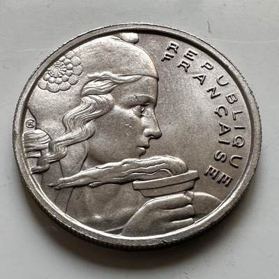 🌹外币初藏🌹🐯2026年第34场   每周二四六晚8️⃣点 接代拍 - 法国1955年B版100法郎 原光品相