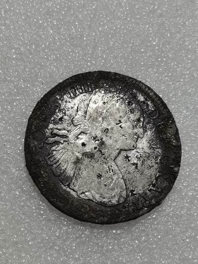 天下钱庄专场欢迎参拍 - 西属墨西哥卡四老双柱银币