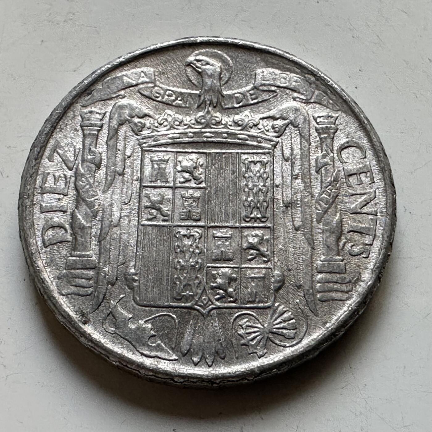 🌹外币初藏🌹🐯2026年第34场   每周二四六晚8️⃣点 接代拍 西班牙1945年枪骑兵10分