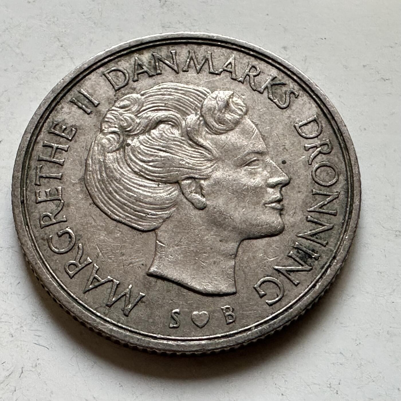 🌹外币初藏🌹🐯2026年第34场   每周二四六晚8️⃣点 接代拍 丹麦 1976年 1克朗