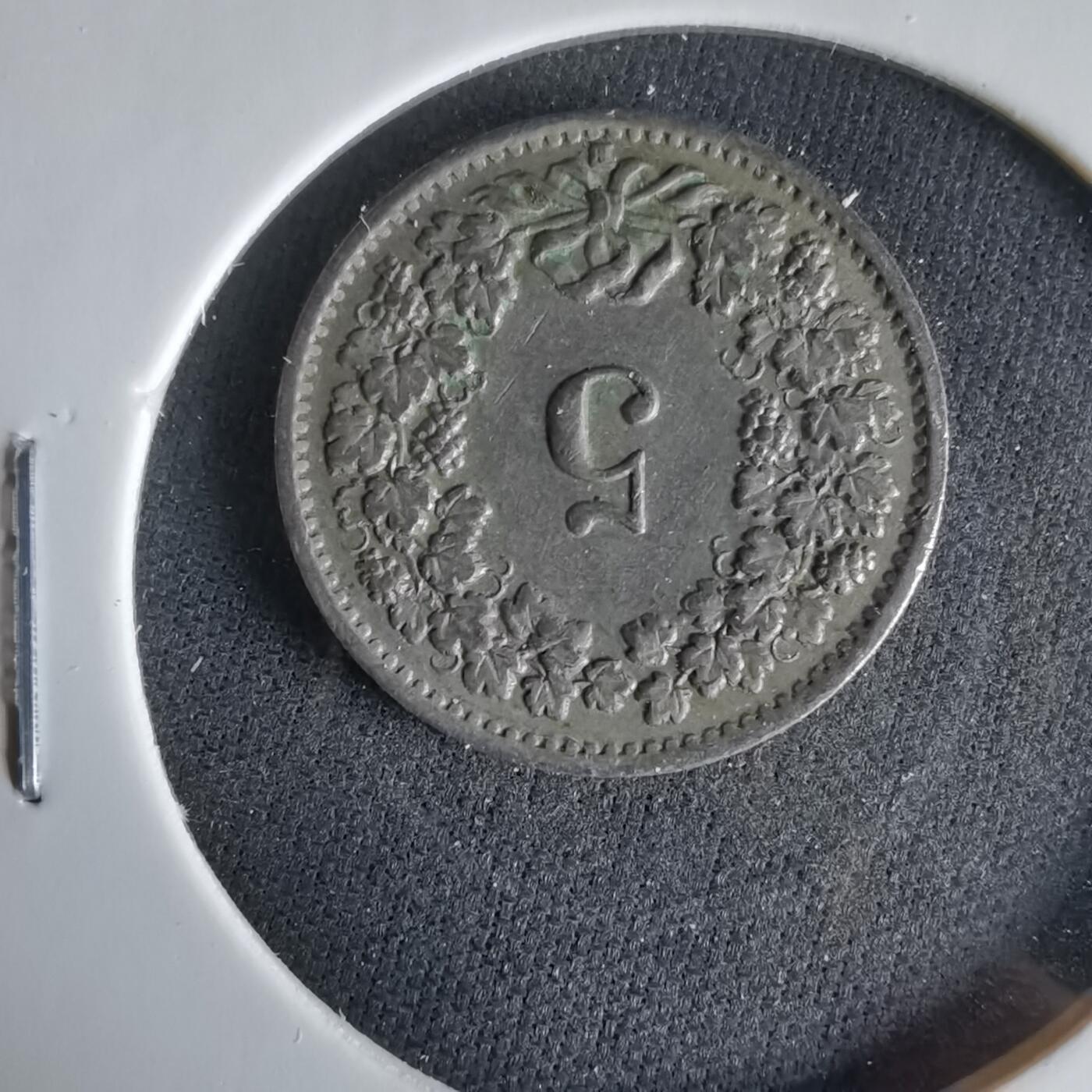 沼泽如烟--第1033场 瑞士1955年五分