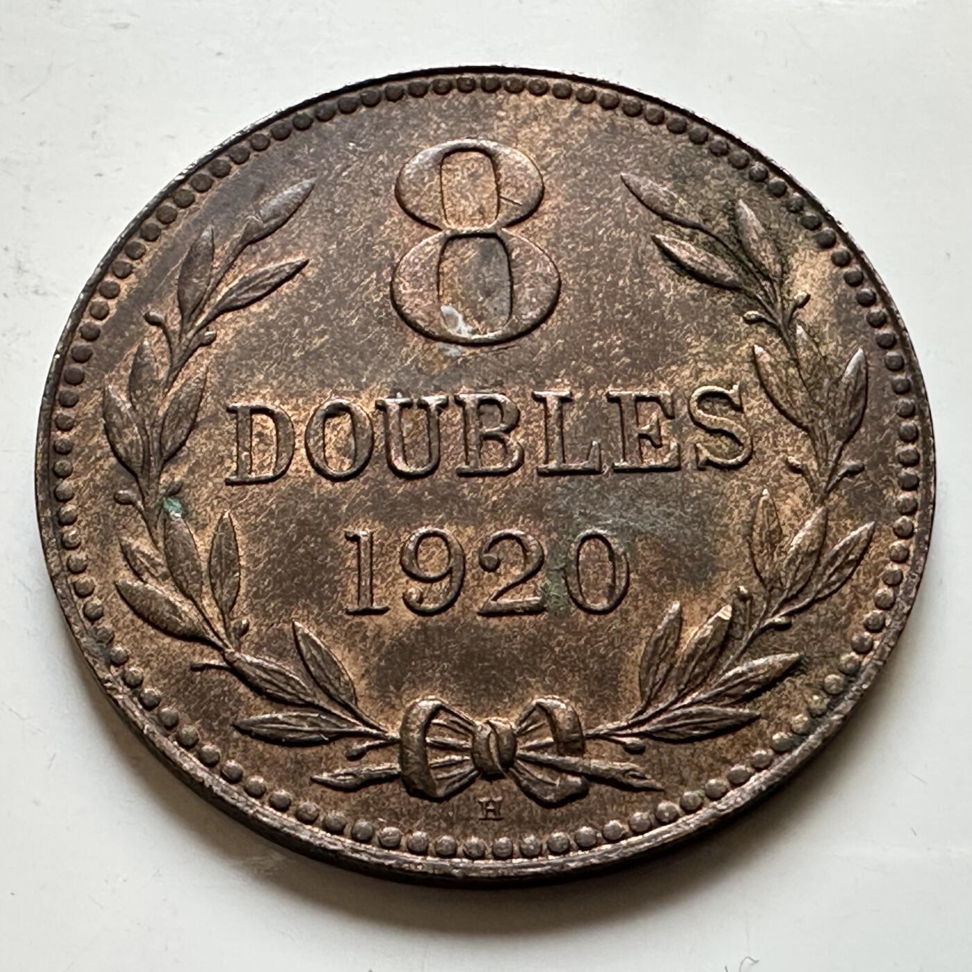 🌹外币初藏🌹🐯2026年第34场   每周二四六晚8️⃣点 接代拍 根西岛 1920年 8道布