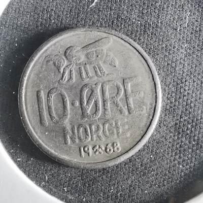 沼泽如烟--第1033场 - 挪威1968年10欧尔