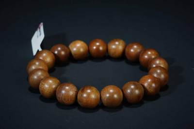 上海都达杂项专场五十八【全场包邮】  - 天然 加里曼丹沉香1.2圆珠手串 附鉴定证书 93-270