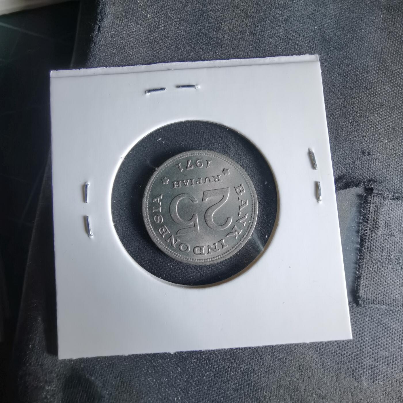 沼泽如烟--第1033场 印度尼西亚1971年25卢比