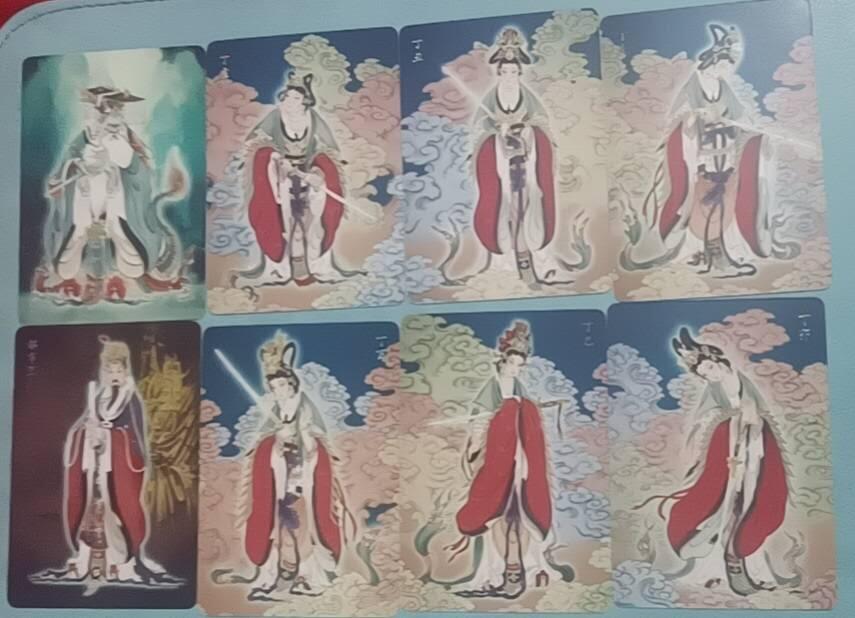 小林卡牌  不寄存  列仙卷 彫仙 普卡  8张