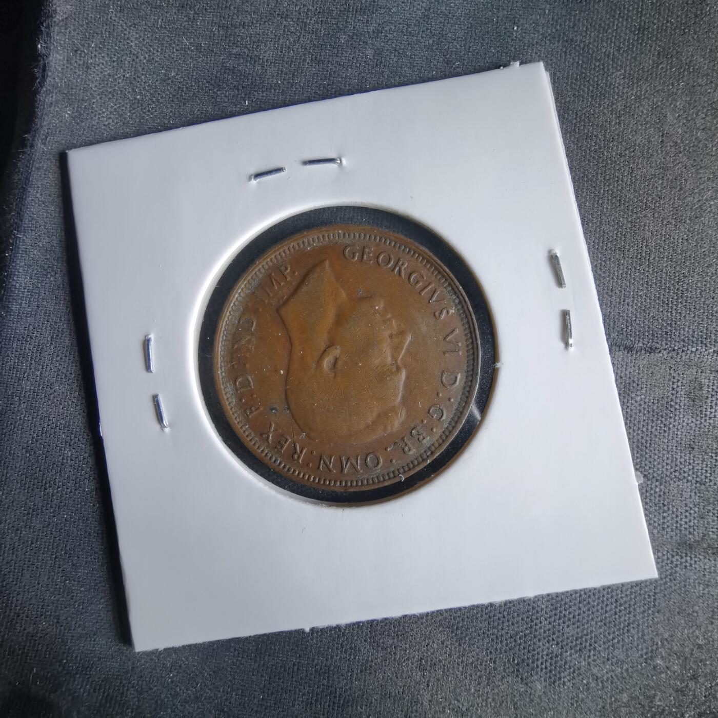 沼泽如烟--第1033场 澳大利亚1947年半便士