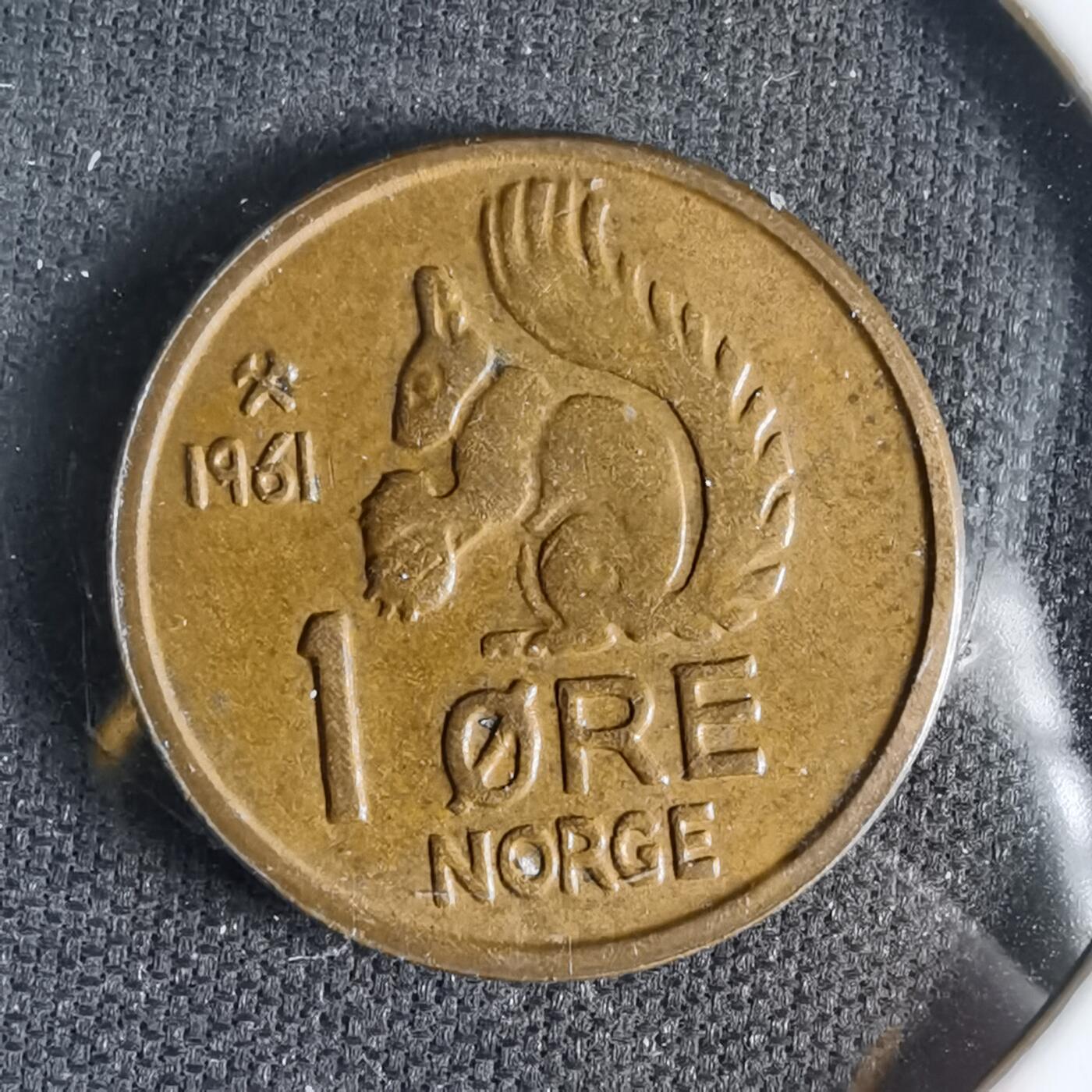 沼泽如烟--第1033场 挪威1961年1欧尔