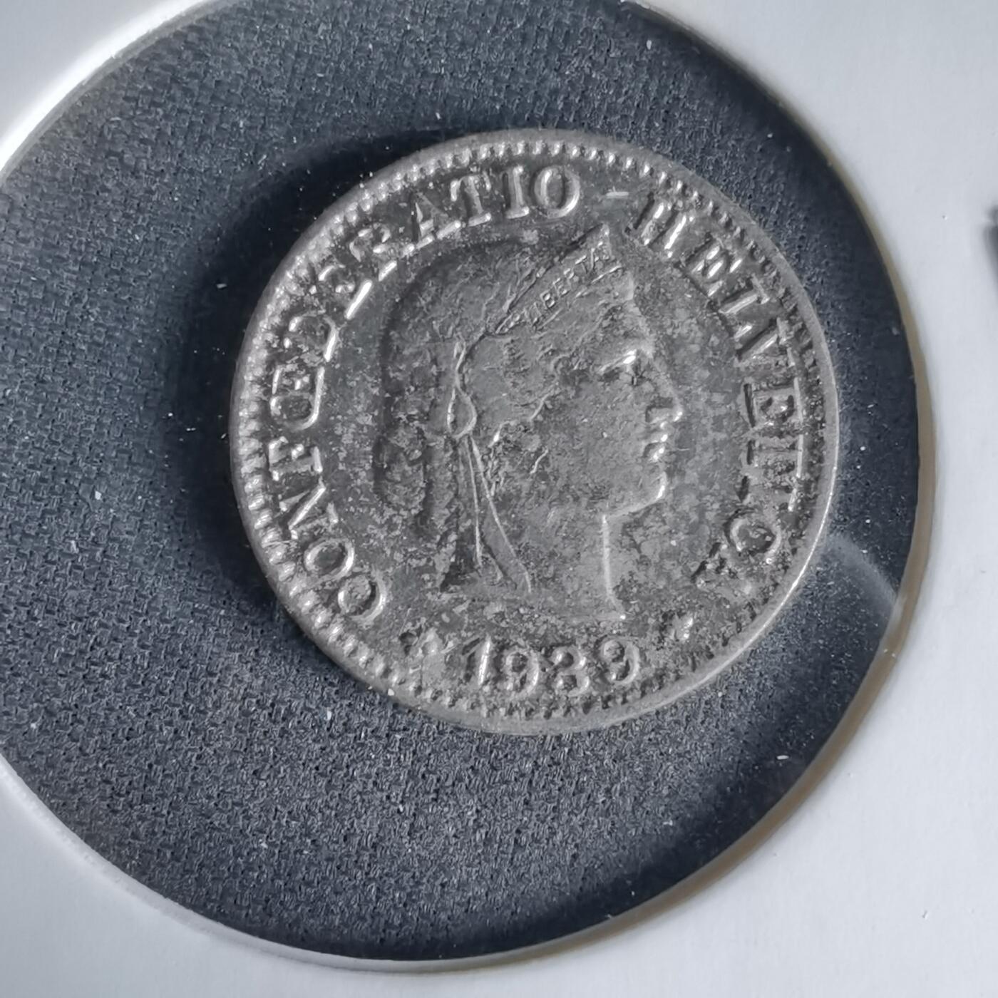 沼泽如烟--第1033场 瑞士1939年五分