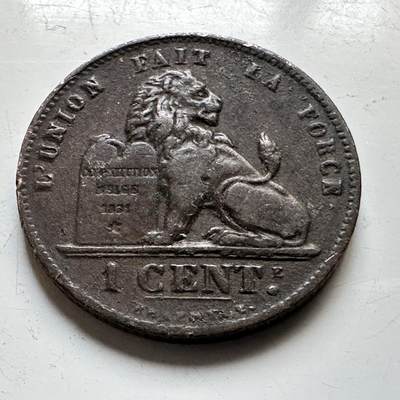 🌹外币初藏🌹🐯2026年第34场   每周二四六晚8️⃣点 接代拍 - 比利时1907年一分 a