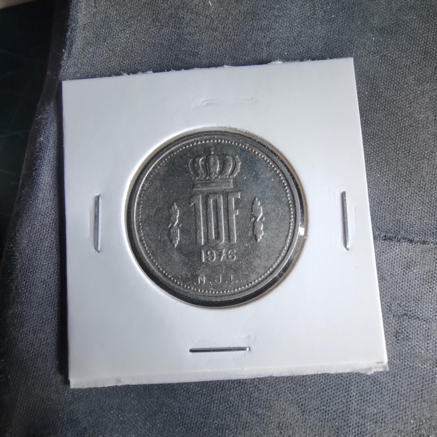 沼泽如烟--第1033场 卢森堡1976年10法郎