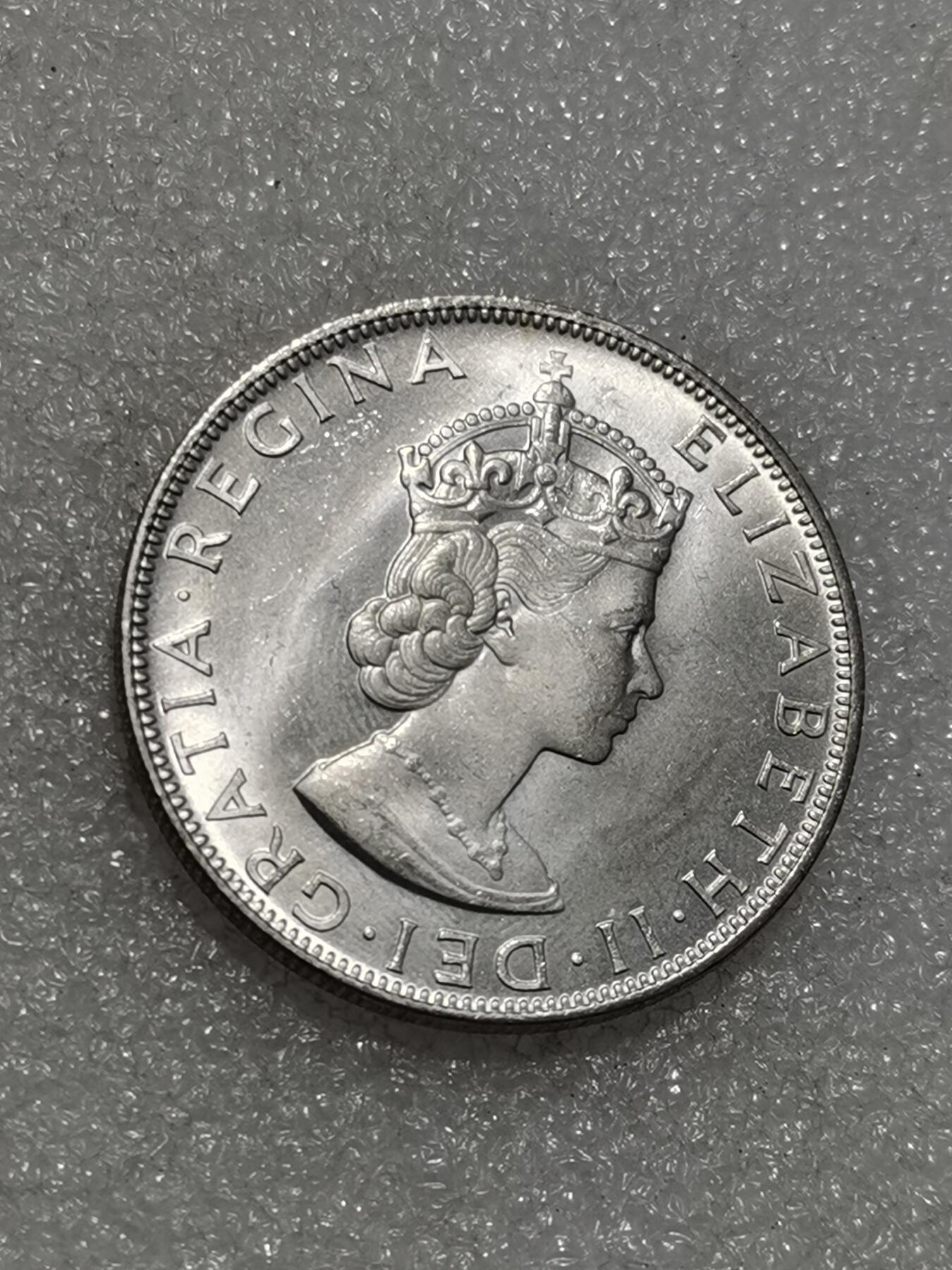 天下钱庄专场欢迎参拍 英属百慕大群岛女王银币