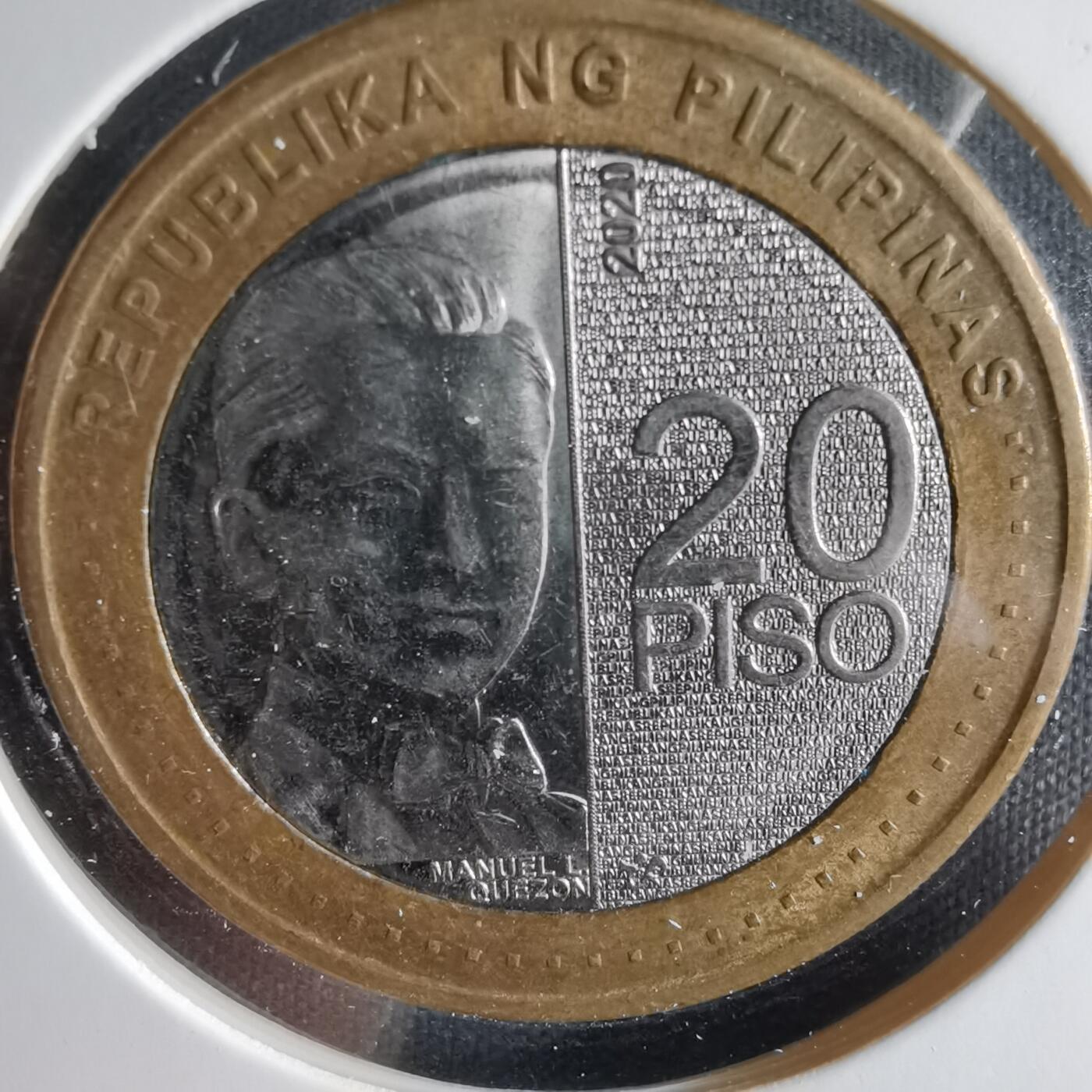 沼泽如烟--第1033场 菲律宾2020年20比索