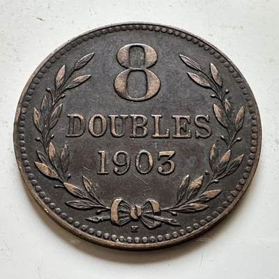 🌹外币初藏🌹🐯2026年第34场   每周二四六晚8️⃣点 接代拍 - 根西岛 1903年 8道布