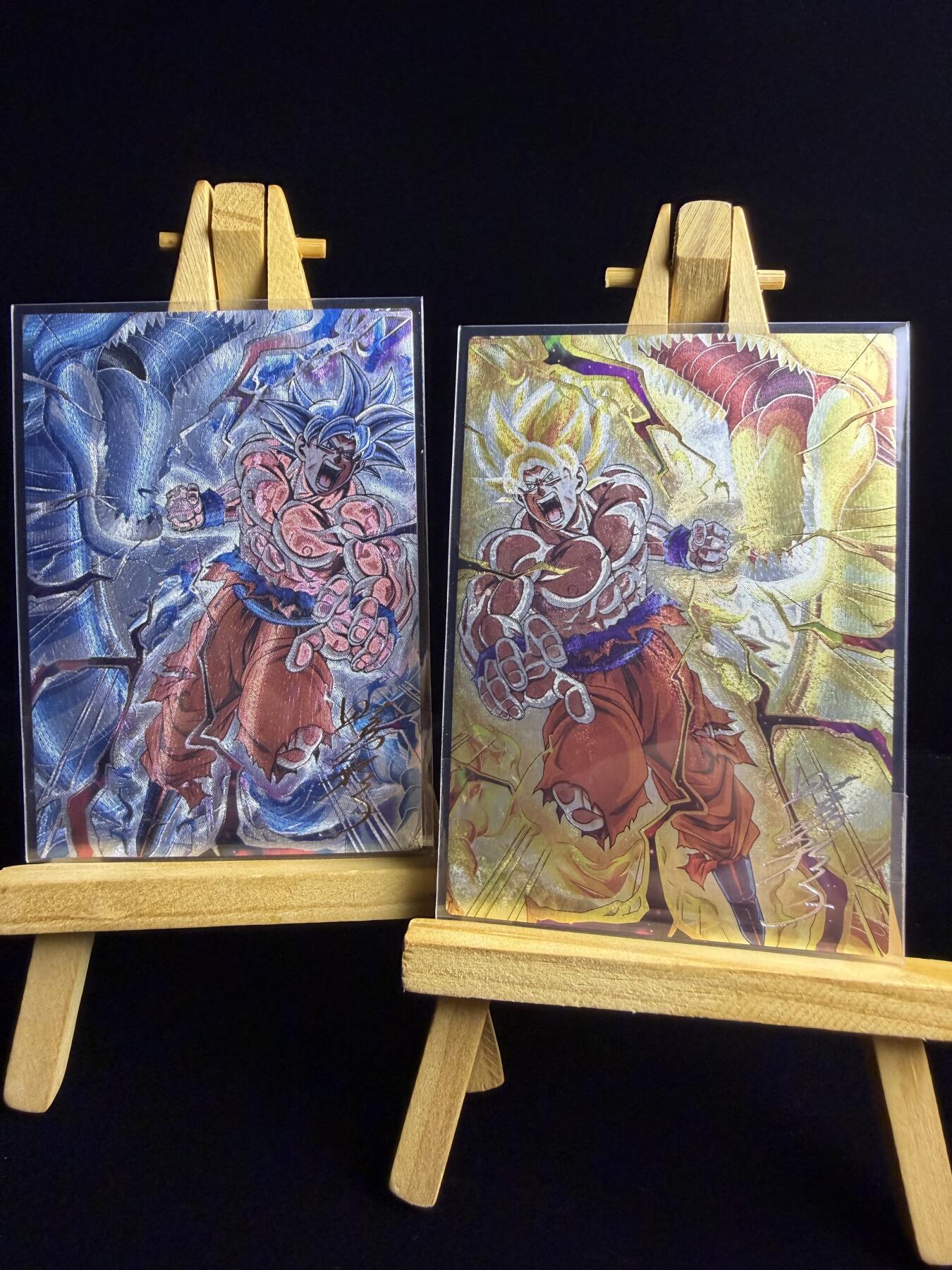 奇点卡牌限时专场 新品 亲签 限编 所有卡牌独家赞助 部分卡牌支持多宫 流拍商品会循环上架 禁止小号扛价 拒绝套路 部分卡牌设有底价 大家放心拍！祝各位卡牌大佬名流身体健康！ 奇点卡牌 满赠 龙珠龙拳特藏卡 限编X2