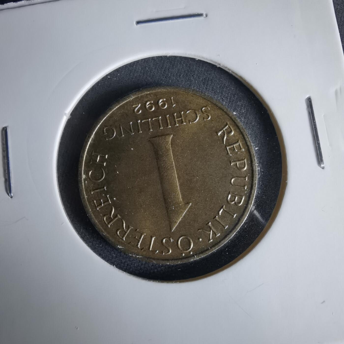 沼泽如烟--第1033场 匈牙利1992年1先令