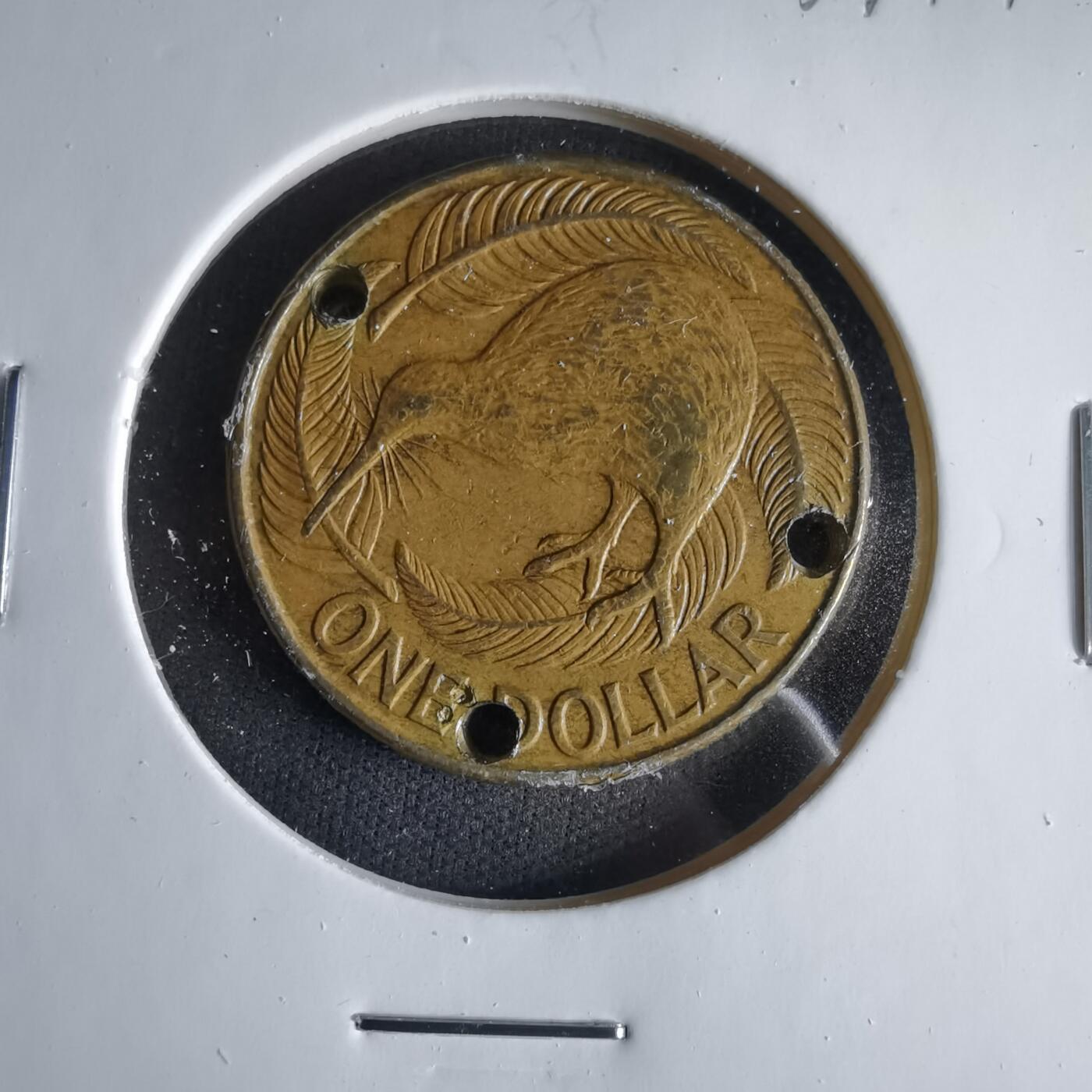 沼泽如烟--第1033场 新西兰1990年一元