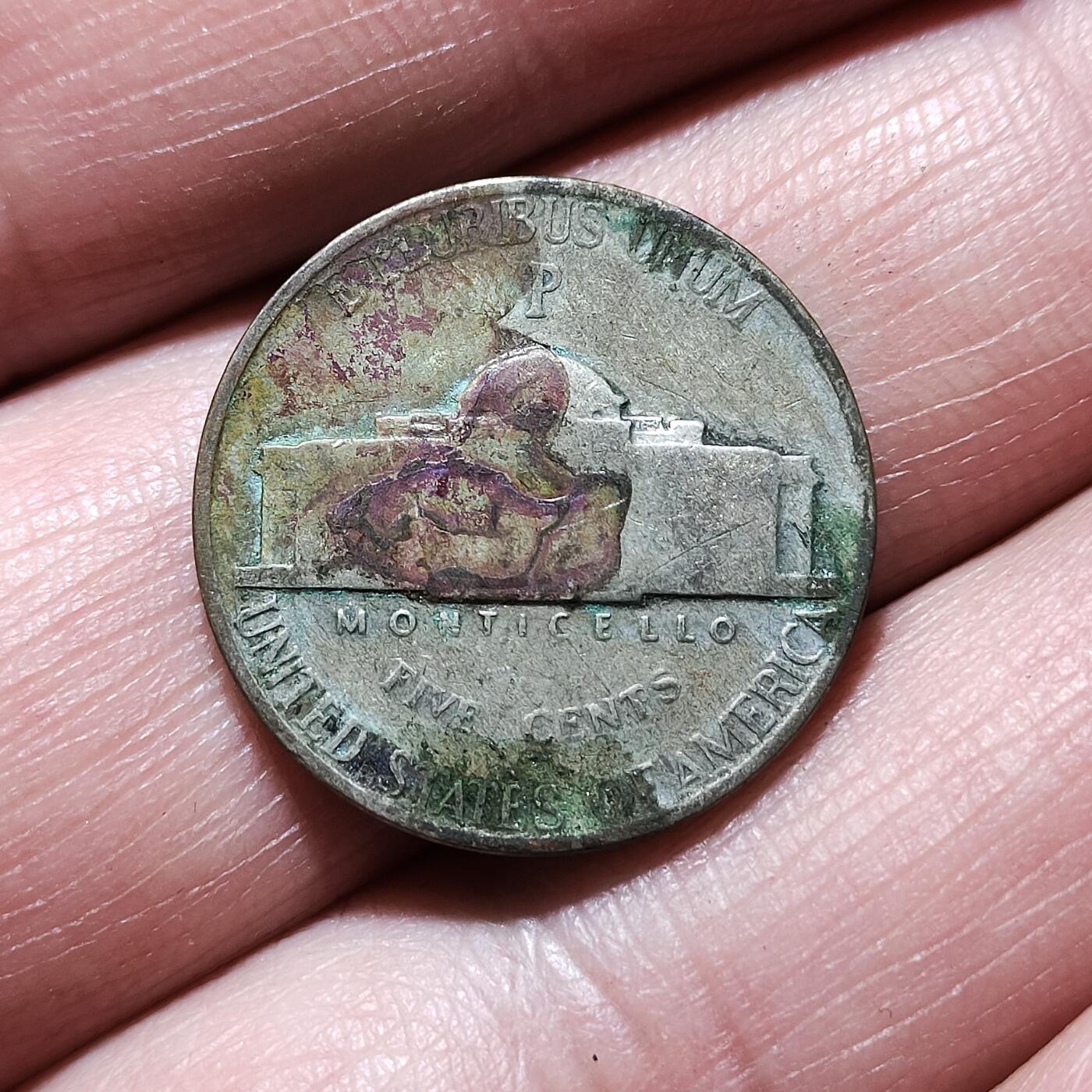 中外钱币第九场 美国杰斐逊战时5美分银币13