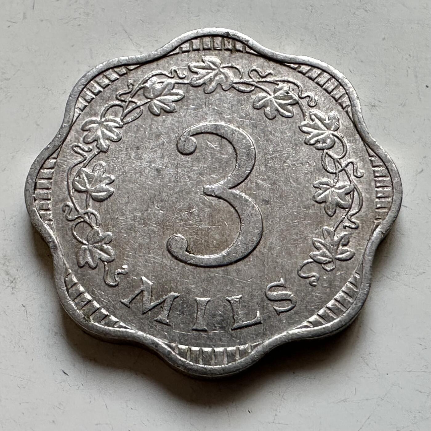 🌹外币初藏🌹🐯2026年第34场   每周二四六晚8️⃣点 接代拍 马耳他1972年3米尔