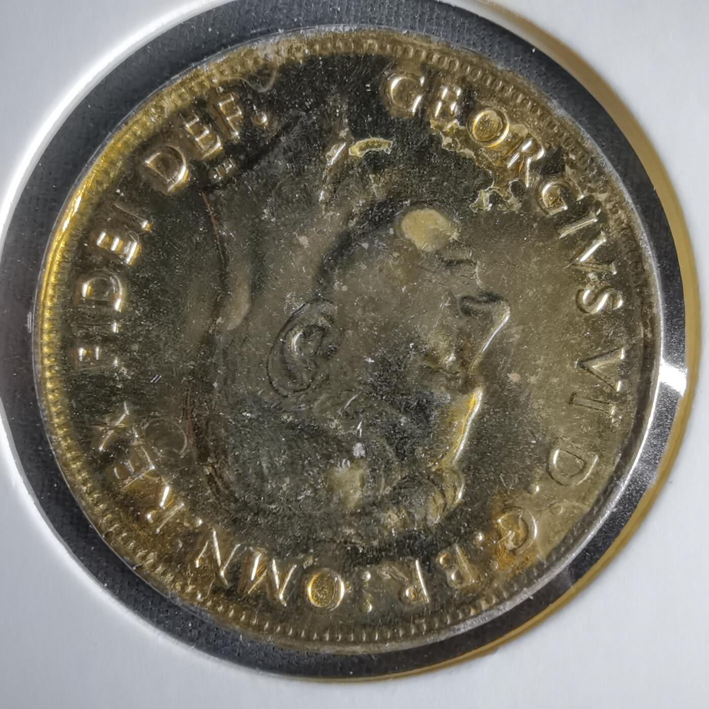 沼泽如烟--第1033场 澳大利亚1949年1便士