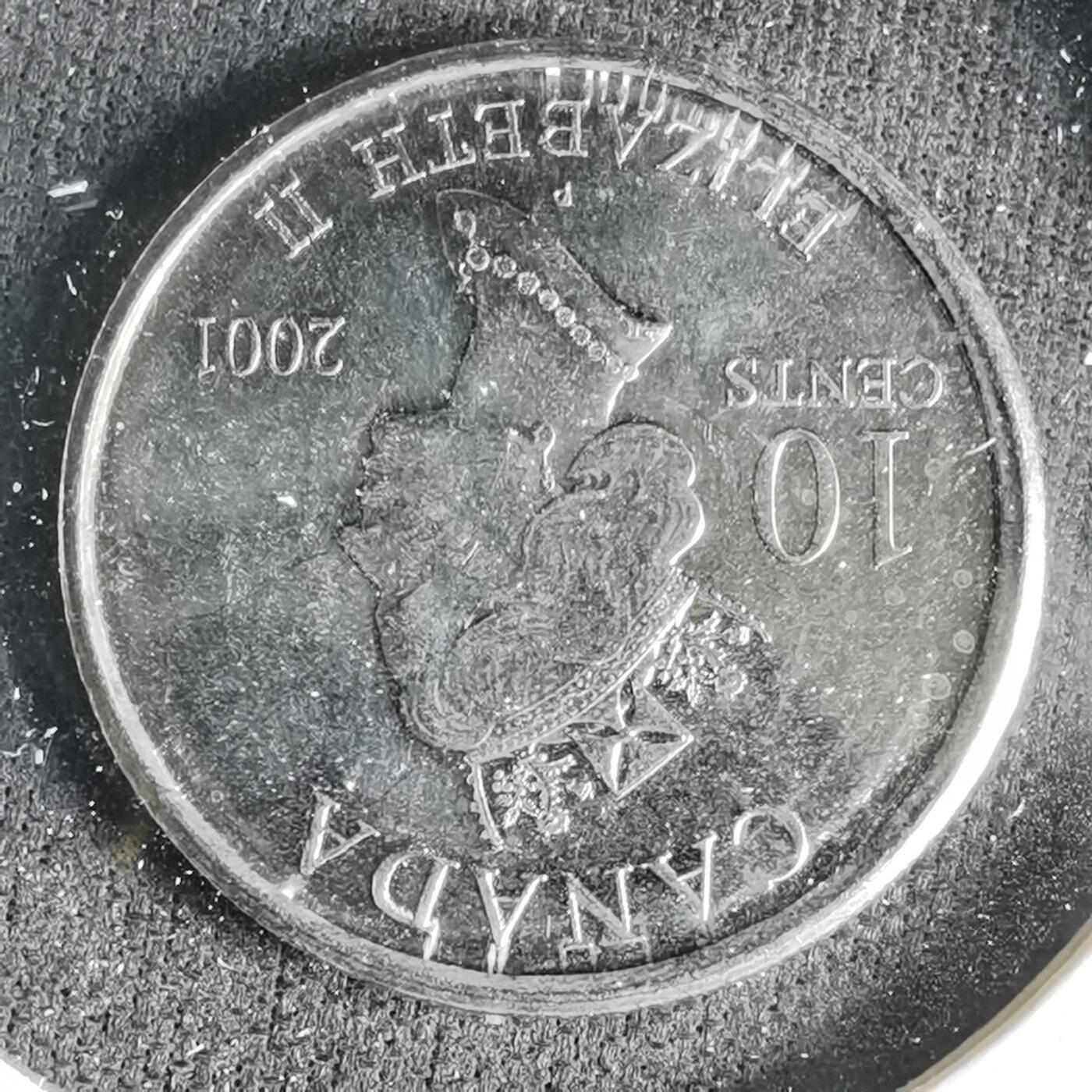 沼泽如烟--第1033场 加拿大2010年十分纪念币