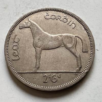 🌹外币初藏🌹🐯2026年第34场   每周二四六晚8️⃣点 接代拍 - 爱尔兰 1967年 1/2克朗