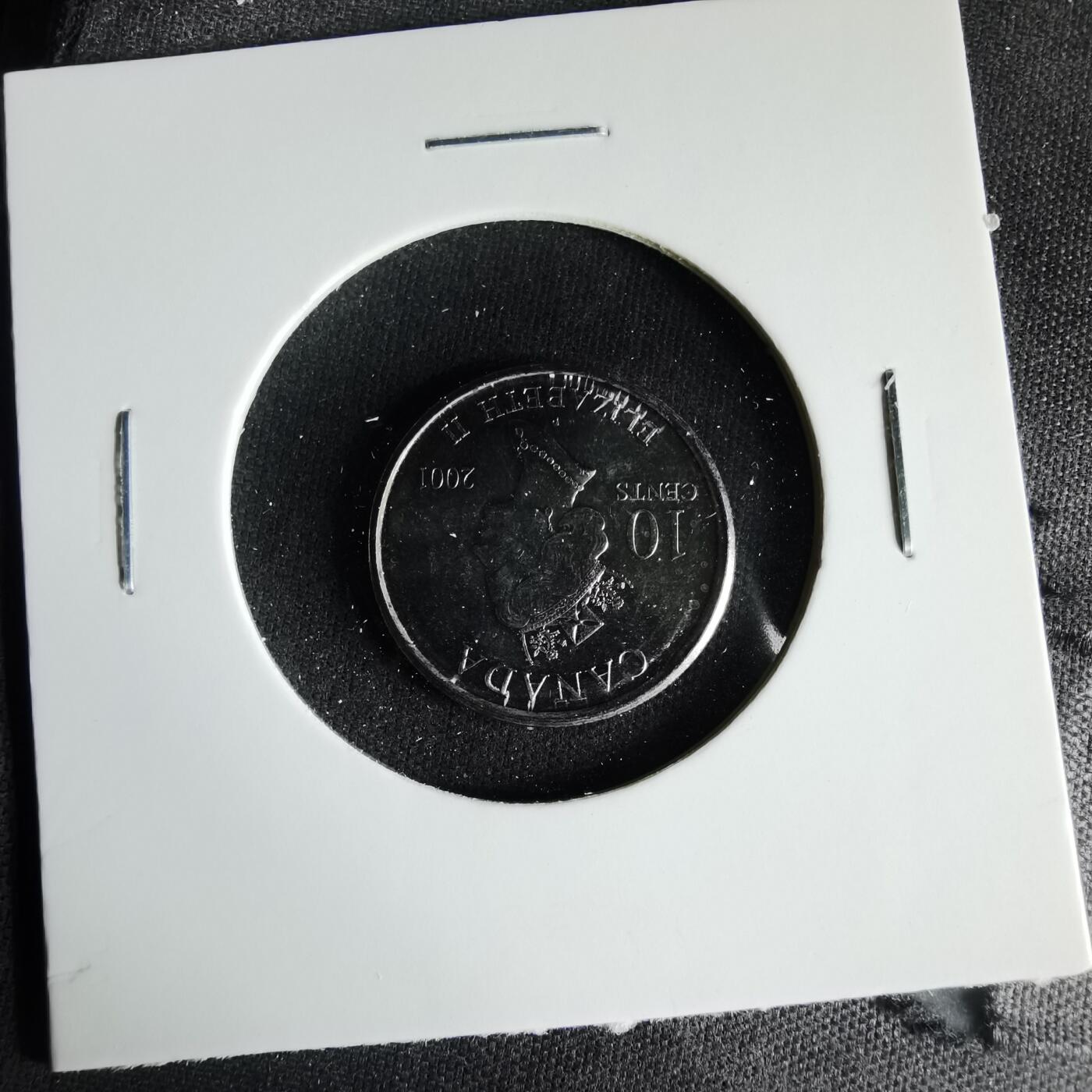 沼泽如烟--第1033场 加拿大2010年十分纪念币