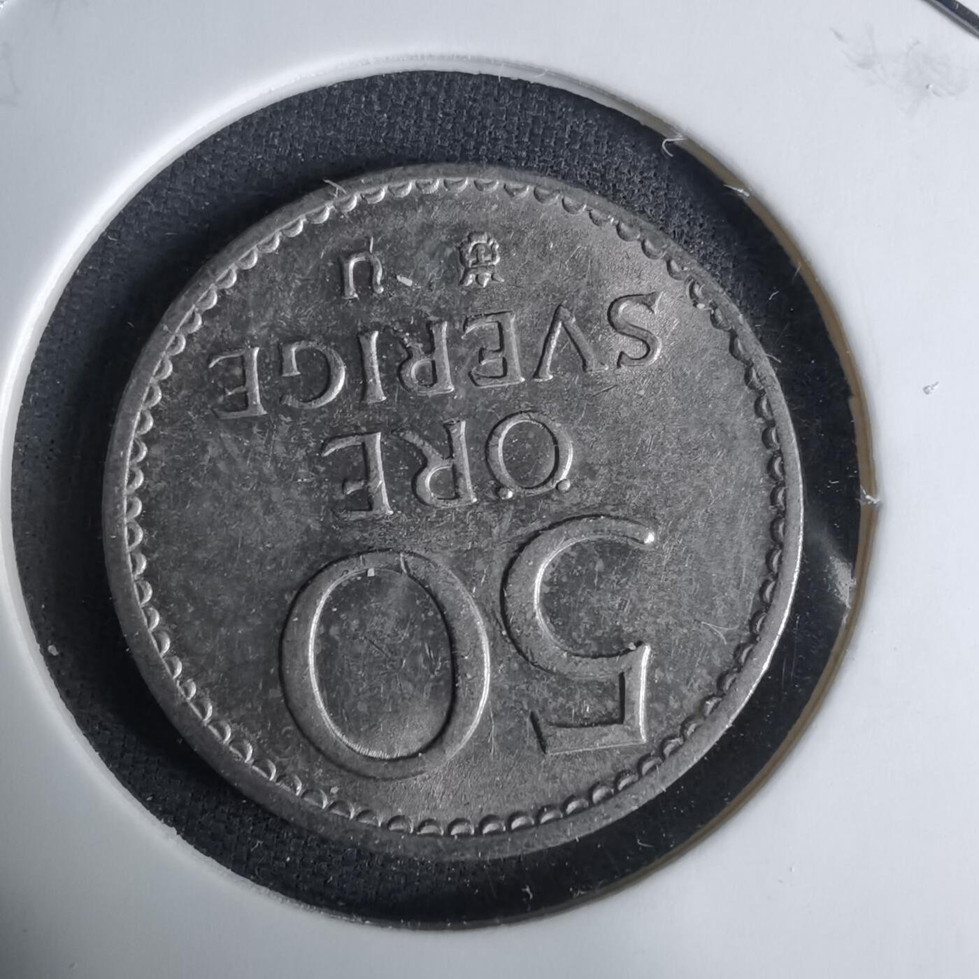 沼泽如烟--第1029场 瑞典1971年50欧尔