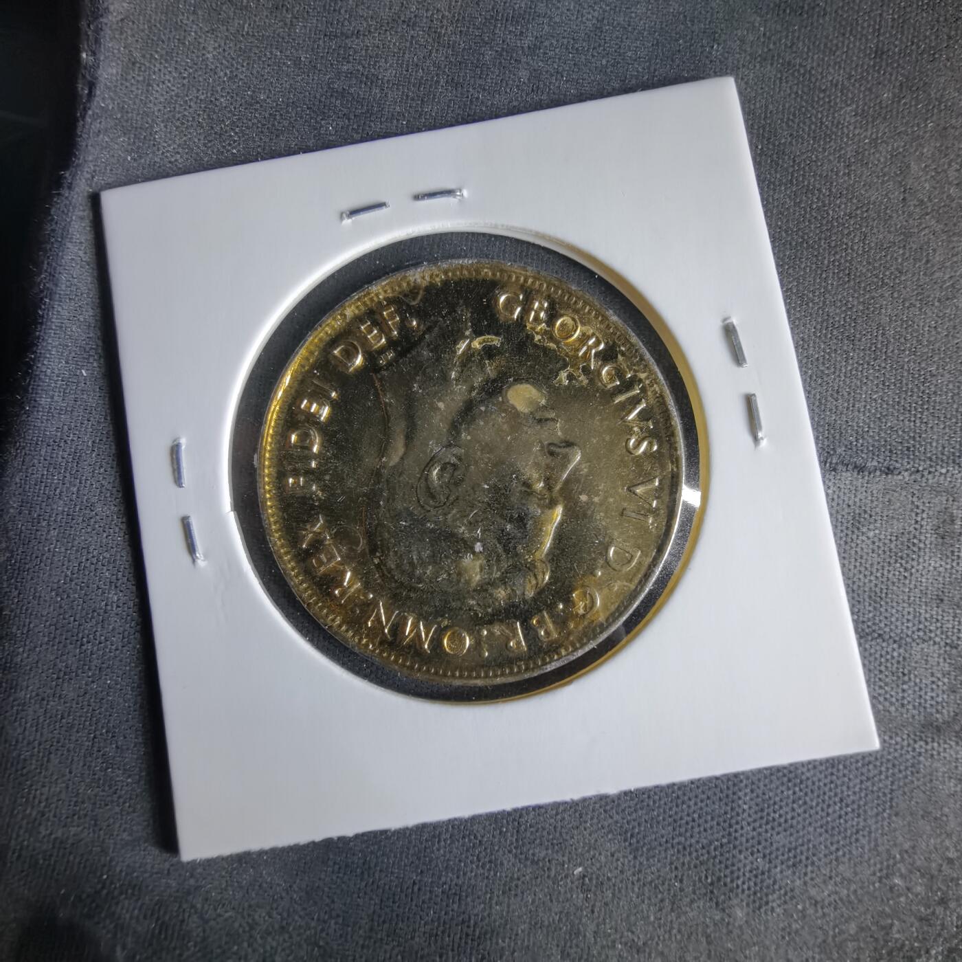 沼泽如烟--第1033场 澳大利亚1949年1便士