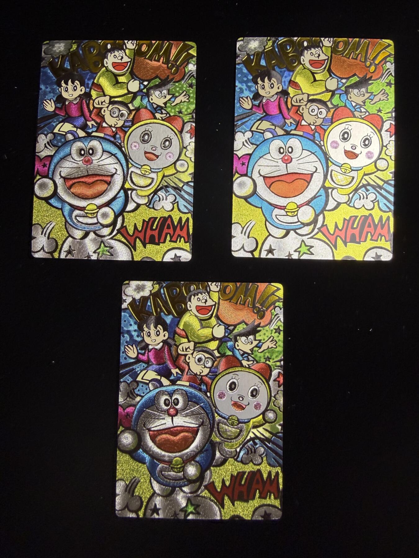 奇点卡牌限时专场 新品 亲签 限编 所有卡牌独家赞助 部分卡牌支持多宫 流拍商品会循环上架 禁止小号扛价 拒绝套路 部分卡牌设有底价 大家放心拍！祝各位卡牌大佬名流身体健康！ 奇点卡牌 多啦A梦手绘粗闪X3