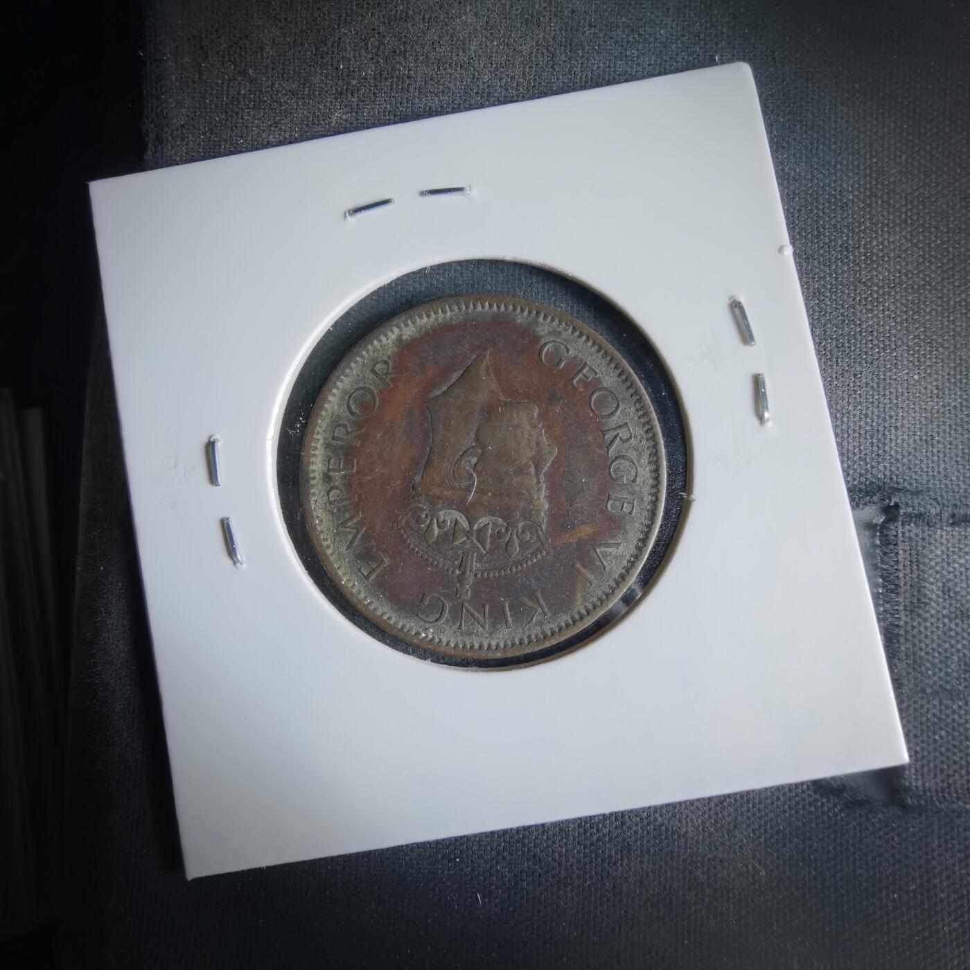 沼泽如烟--第1033场 英属印度1940年四分之一安娜