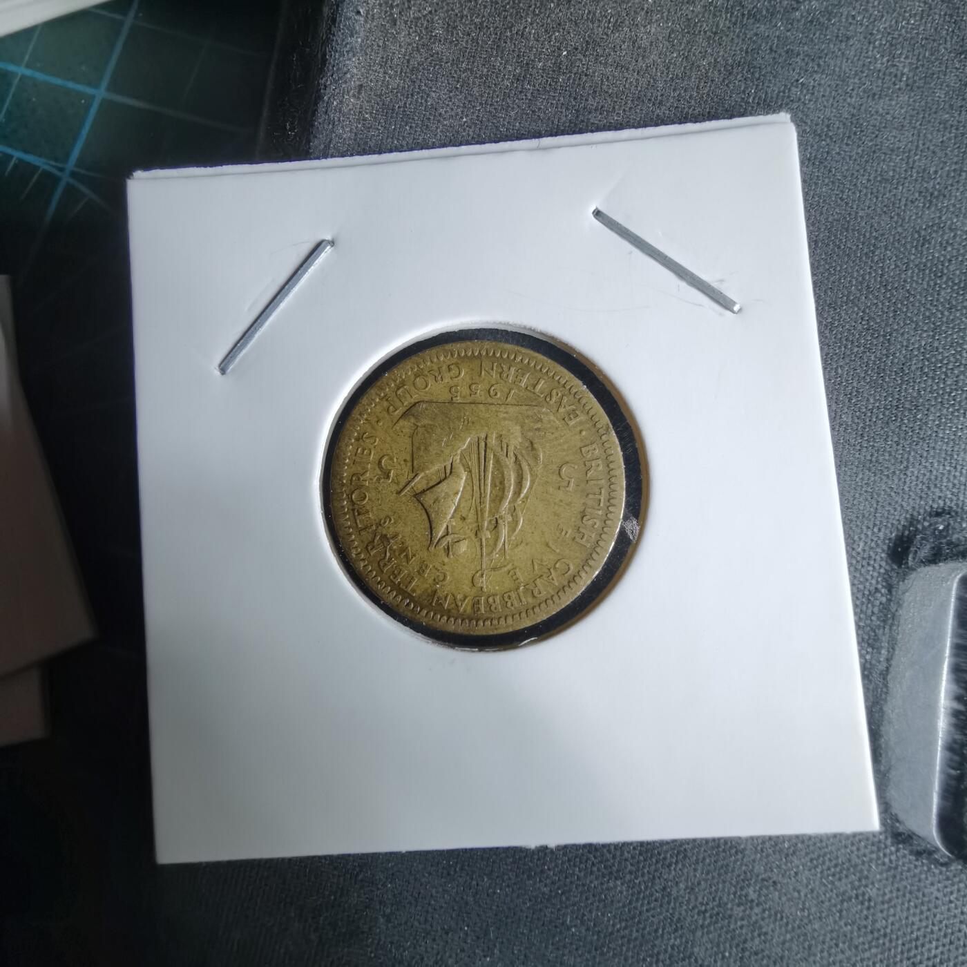 沼泽如烟--第1029场 东加勒比1955年五分