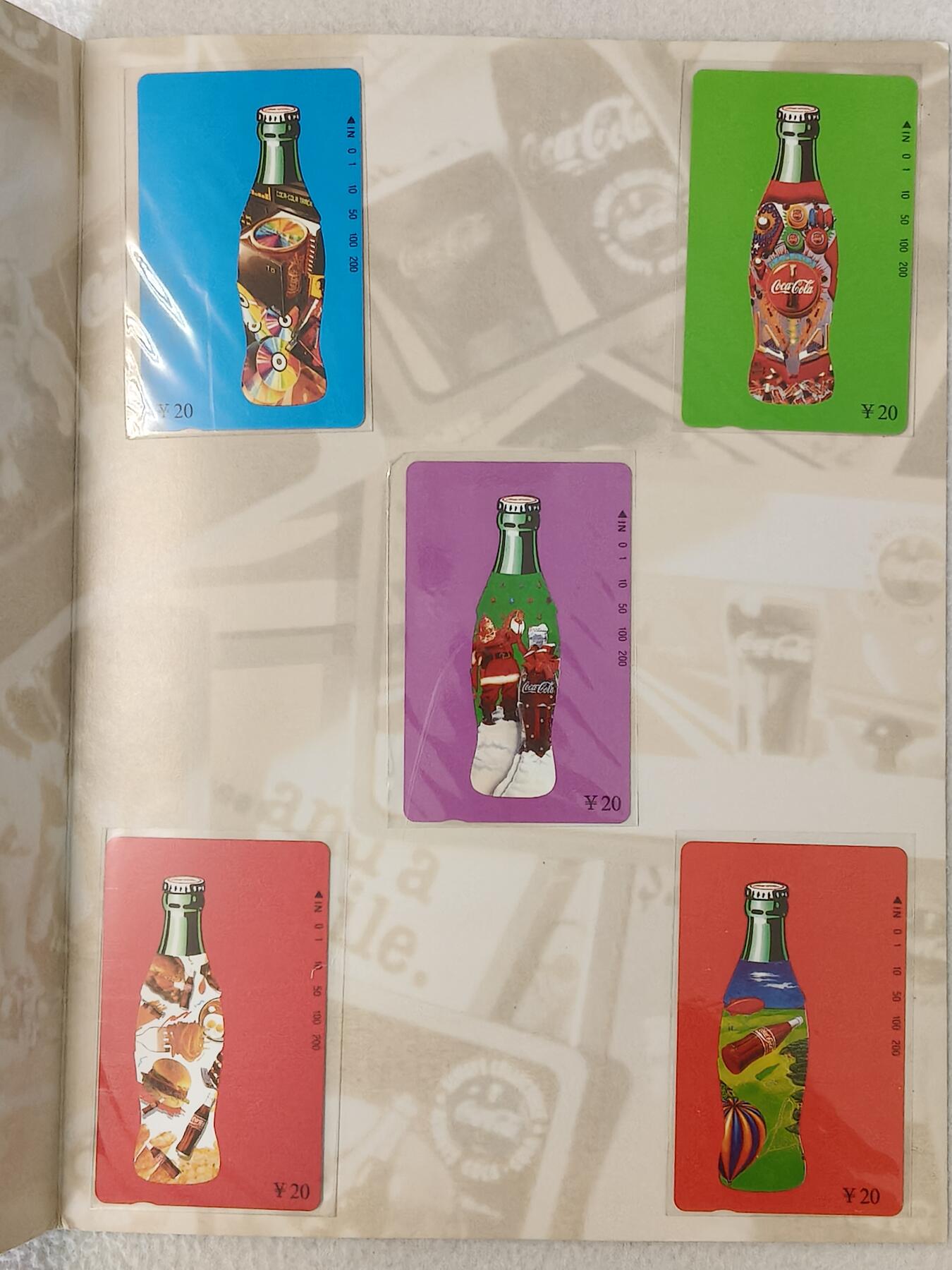 易卡拍卖第85期 辽宁：可口可乐。（精品地方卡系列）带册。易卡五星⭐️标。如图所示！