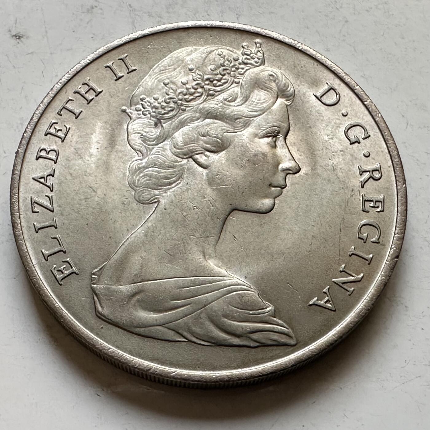 🌹外币初藏🌹🐯2026年第34场   每周二四六晚8️⃣点 接代拍 直布罗陀1968年一克朗