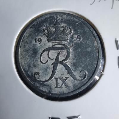 沼泽如烟--第1033场 - 丹麦1959年5欧尔