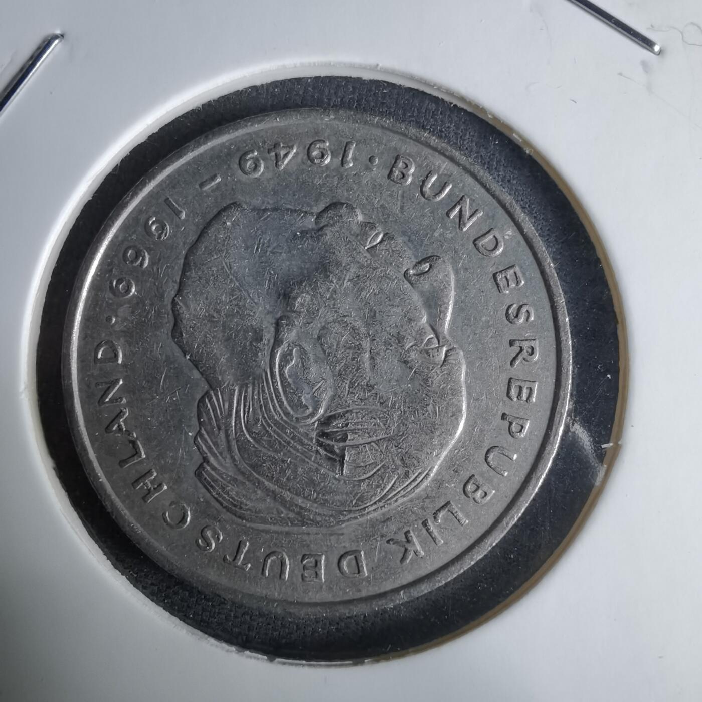 沼泽如烟--第1029场 德国1971年2马克