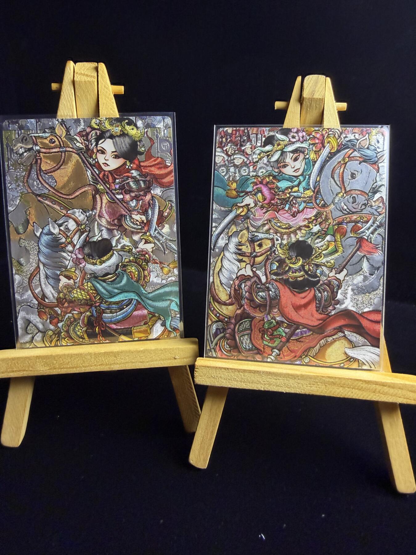 奇点卡牌限时专场 新品 亲签 限编 所有卡牌独家赞助 部分卡牌支持多宫 流拍商品会循环上架 禁止小号扛价 拒绝套路 部分卡牌设有底价 大家放心拍！祝各位卡牌大佬名流身体健康！ 奇点卡牌 王多毛 扈三娘 仇琼英