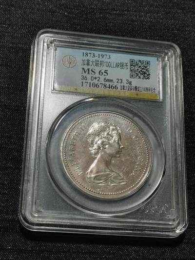 天下钱庄专场欢迎参拍 - 加拿大1加元银币