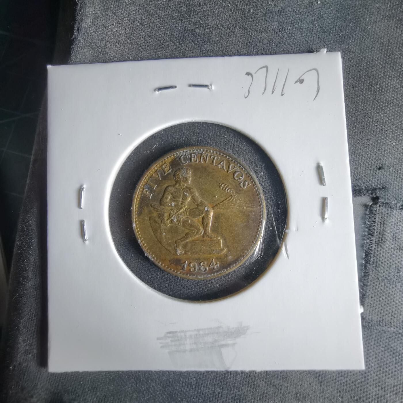 沼泽如烟--第1033场 菲律宾1964年五分