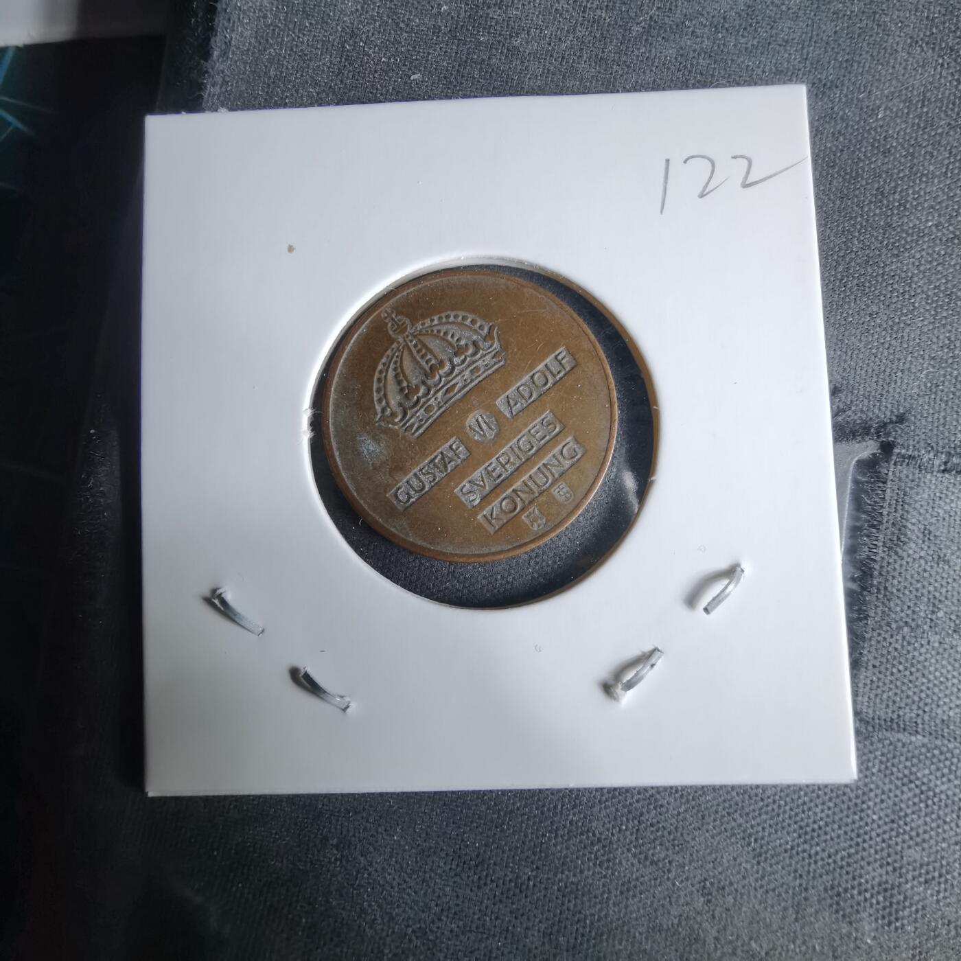 沼泽如烟--第1029场 瑞典1954年2欧尔