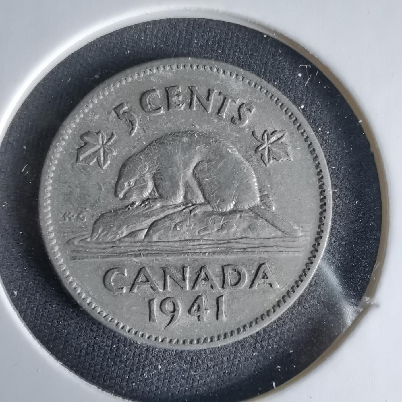 沼泽如烟--第1033场 加拿大1941年五分