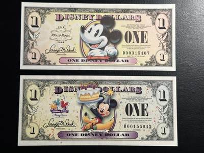 丙午马年三月第四场 。本期更新了大量稀有马剑 - 米老鼠美金纸币两张！题材很有意思。2008，2009两个年份。08年是80周年纪念币