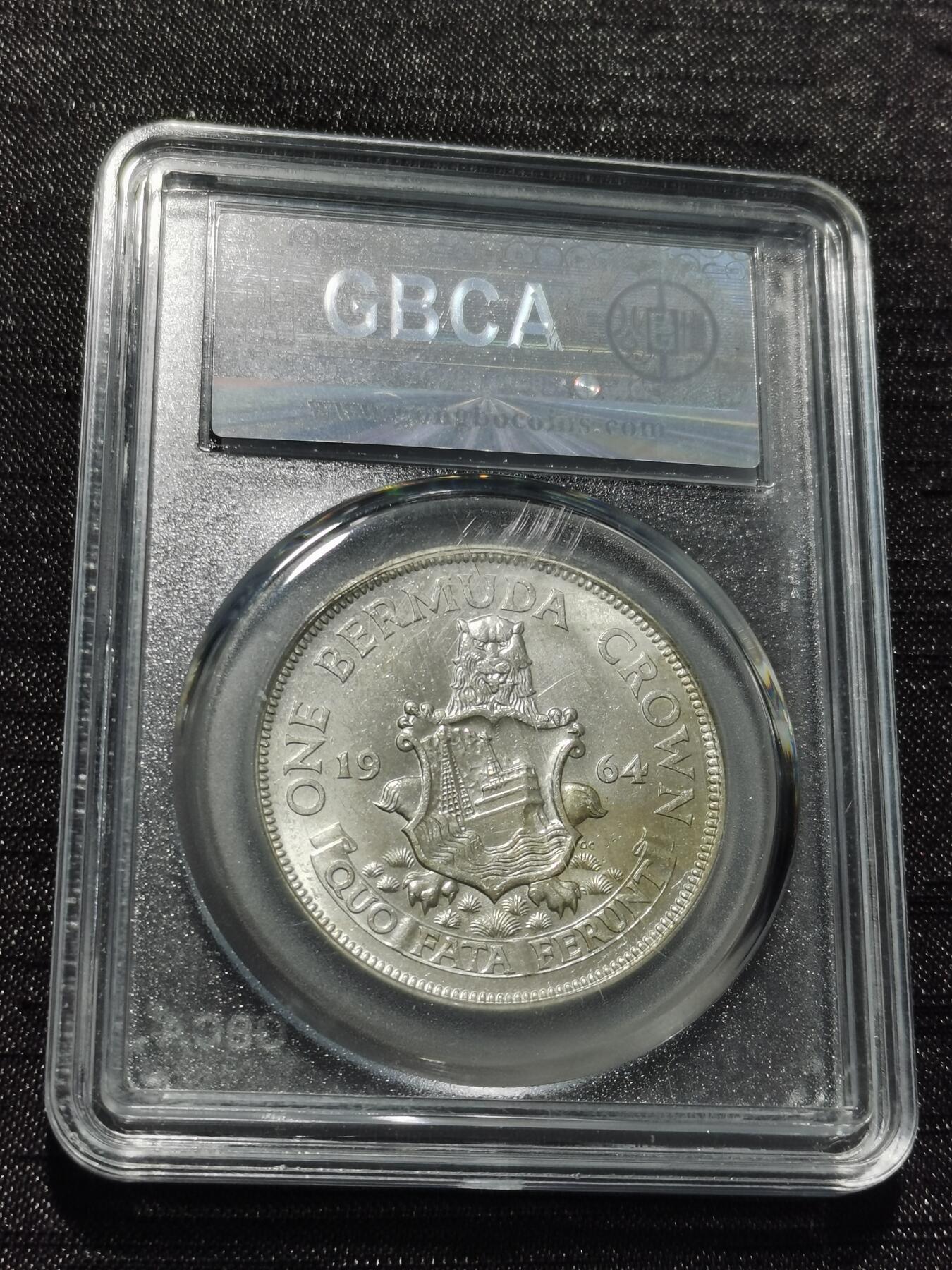 天下钱庄专场欢迎参拍 英属百慕大群岛女王银币