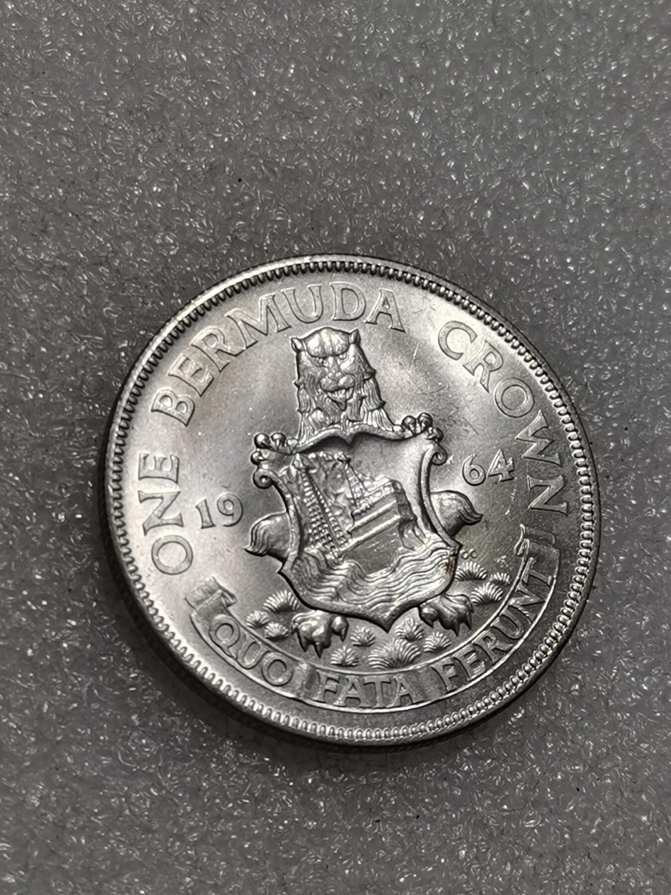 天下钱庄专场欢迎参拍 英属百慕大群岛女王银币